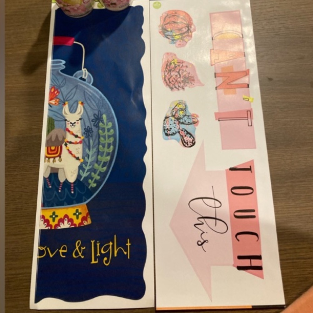 Llamas & Cactus sticker decals